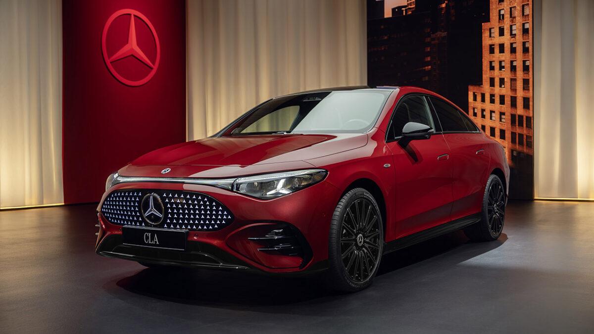 La nuova Mercedes-Benz CLA elettrica BMW Mercedes Audi Cina
