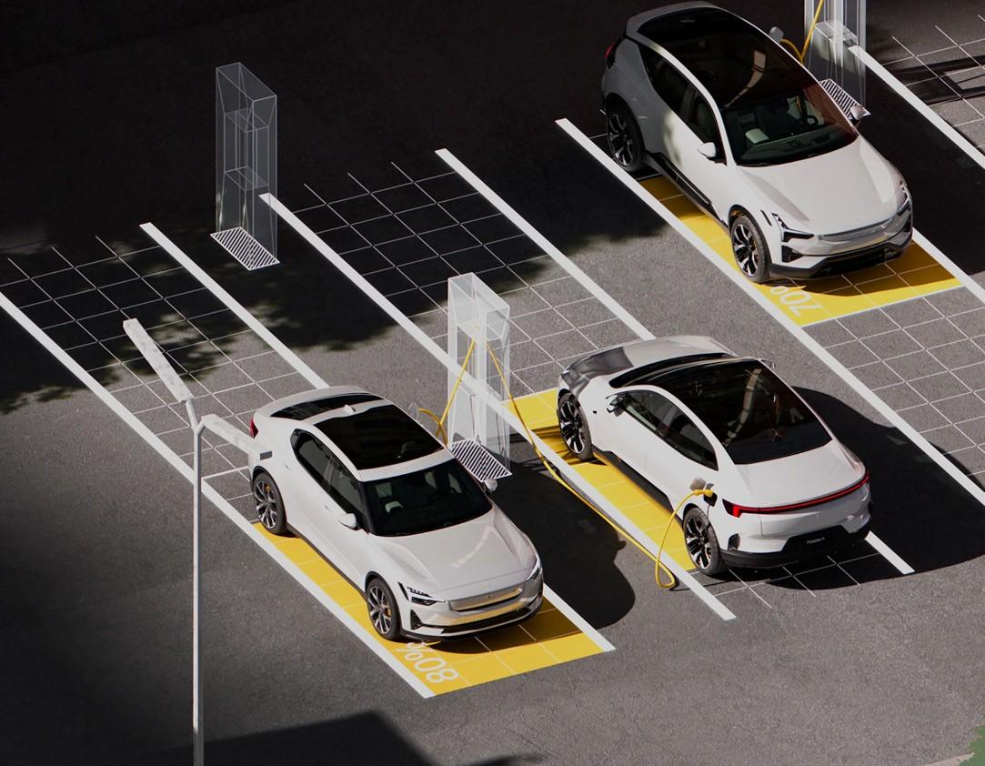 veicoli Polestar in ricarica polestar ricarica