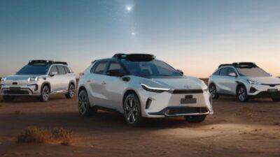 robotaxi Pony AI Toyota