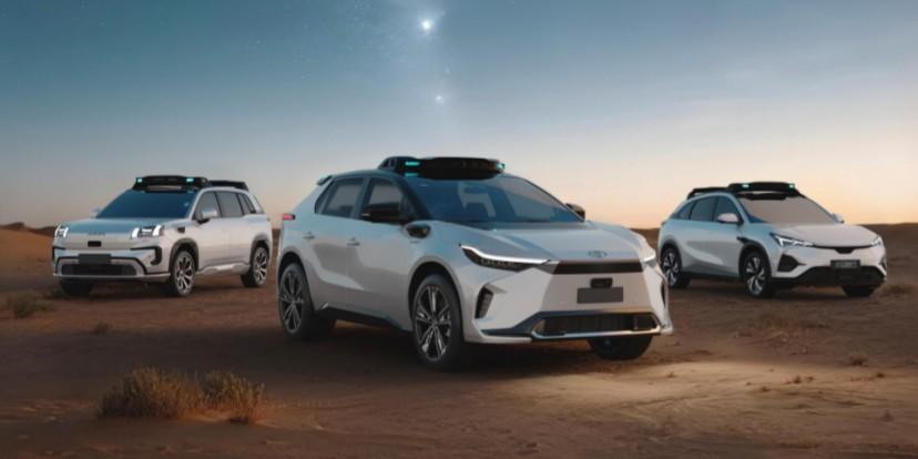 robotaxi Pony AI Toyota