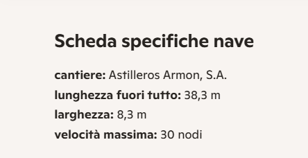 scheda tecnica nave ibrida liberty lines