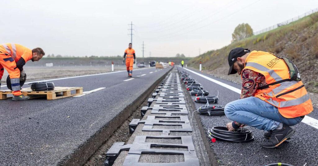 Iveco ricarica induttiva