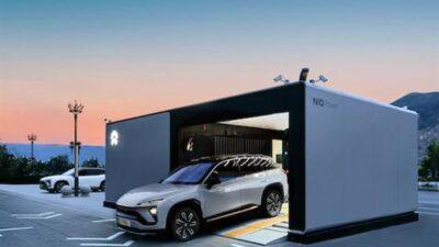 Nio battery swap