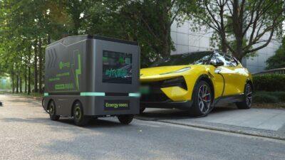 Cina robot ricarica mobili