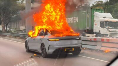 BYD Seal incendio Hong Kong