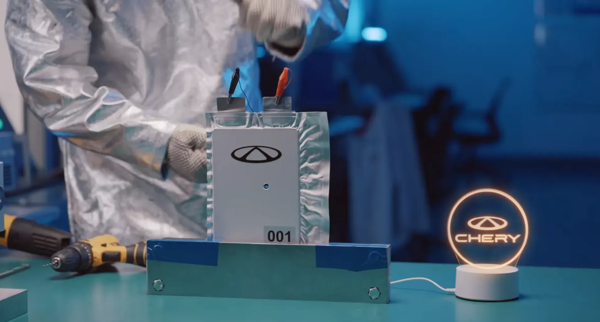 batteria stato solido Chery batterie allo stato solido