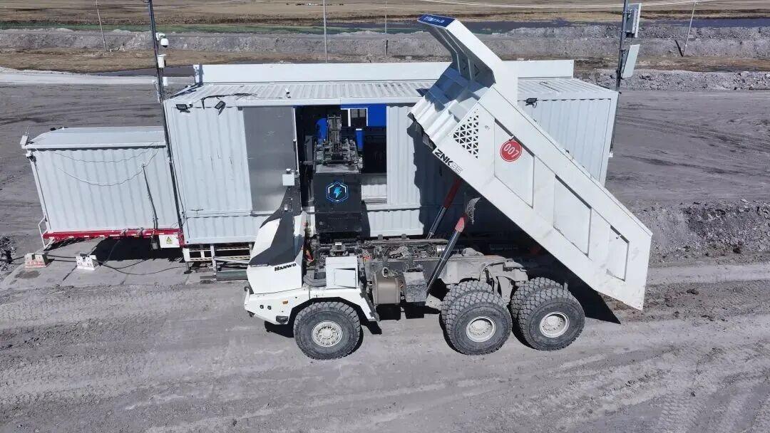 dumper elettrici autonomi miniera