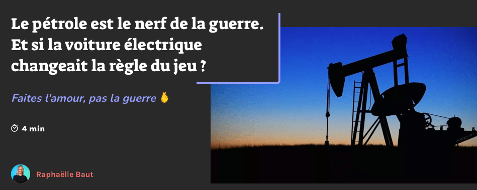 Finiamola con il petrolio