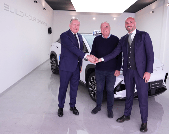 BYD partner di itTaxi