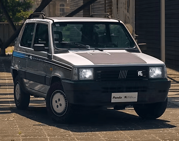 vecchia panda rinata elettrica