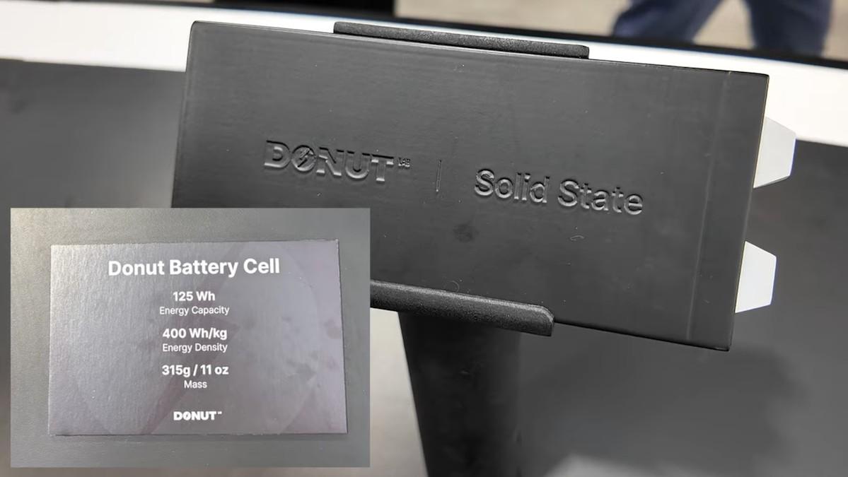 la cella batteria di Donut Lab donut lab europa