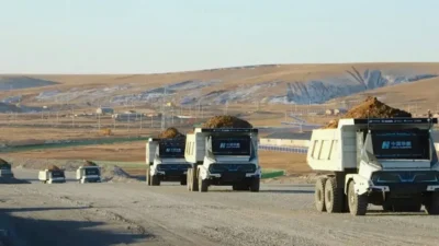 dumper elettrici autonomi miniera