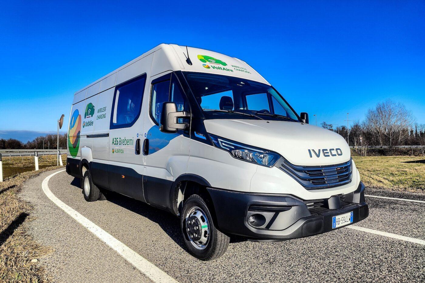 Iveco ricarica induttiva