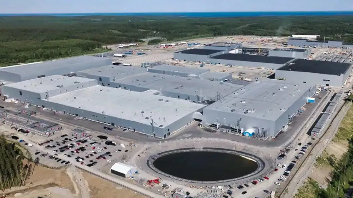 il sito Northvolt a Skellefteå Lyten Northvolt