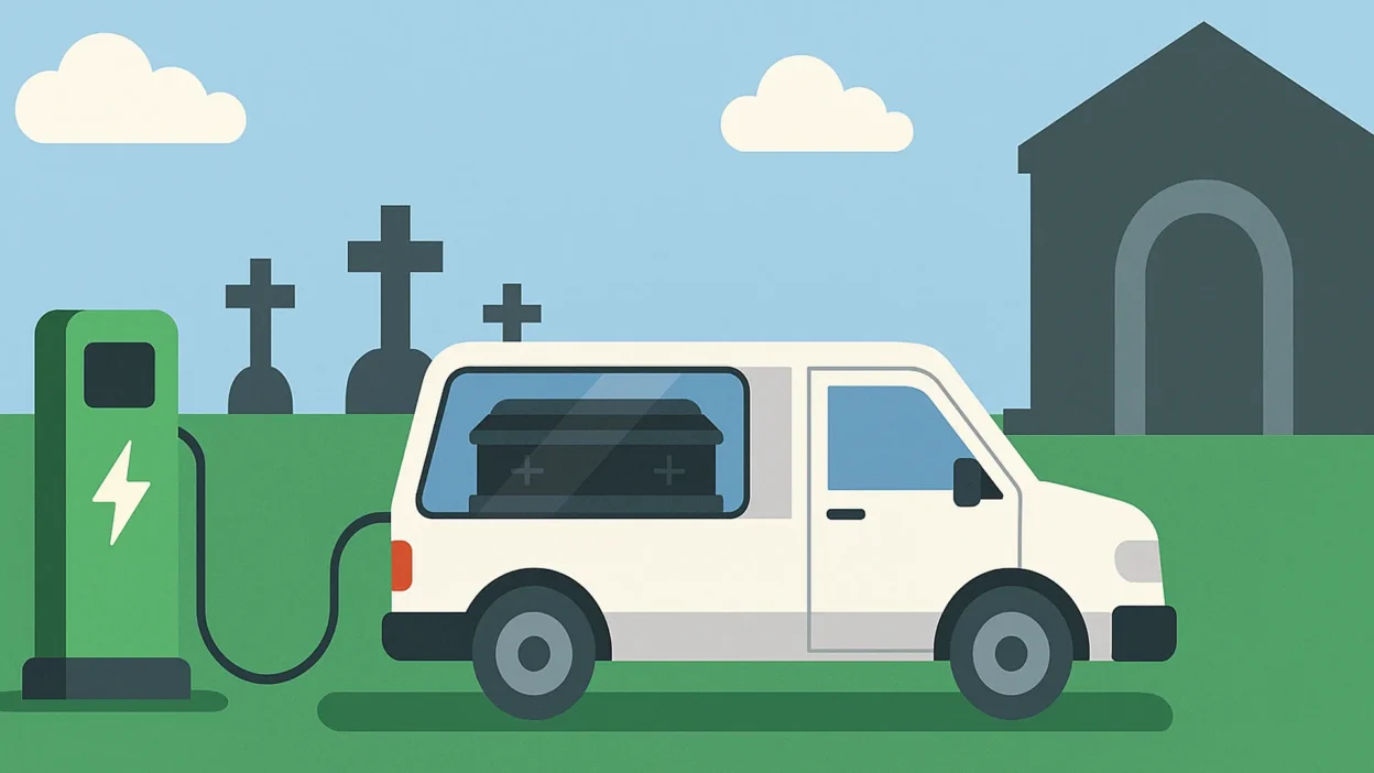 cimitero mezzi elettrici