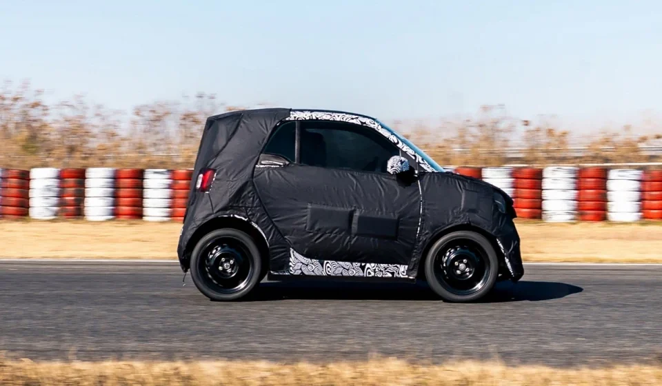 smart #2 test in Cina Smart #2