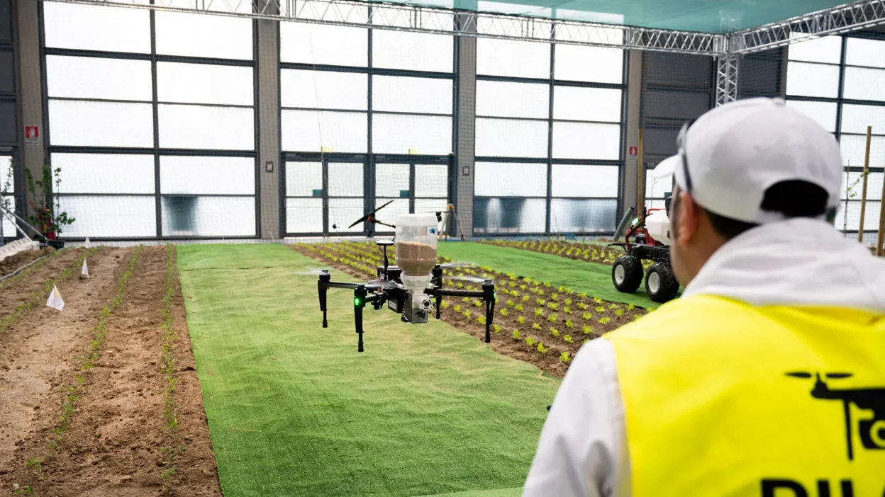 A Macfrut in mostra droni e robot agricoli