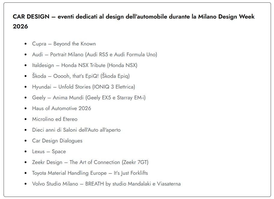 milano design week 2026