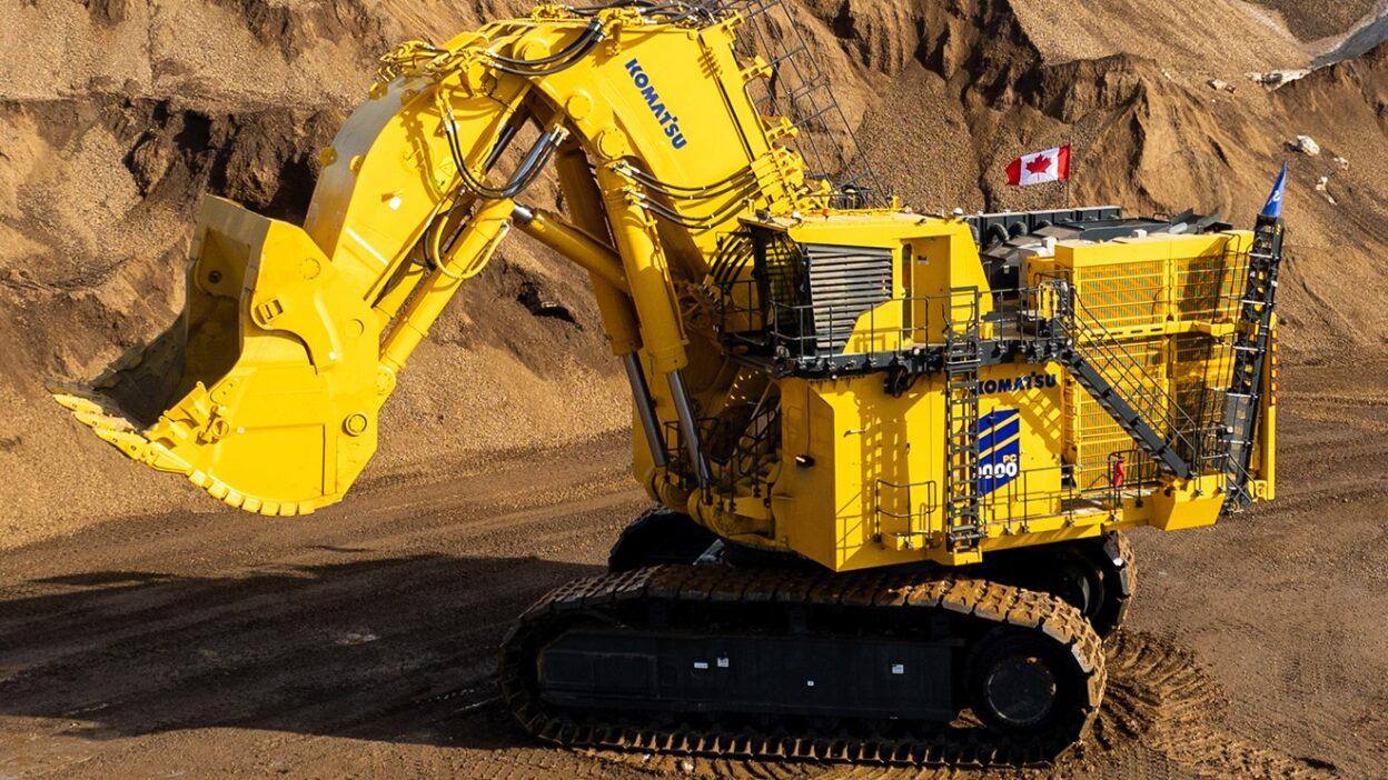 più grande escavatore elettrico