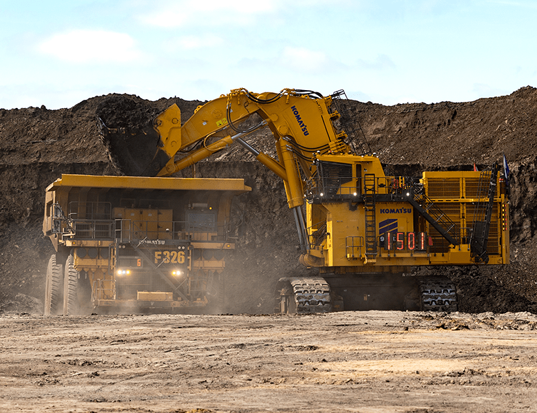 più grande escavatore elettrico