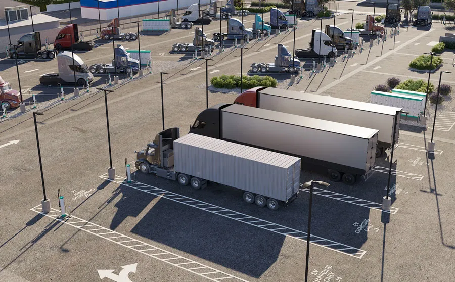 camion elettrici hub EV Realty