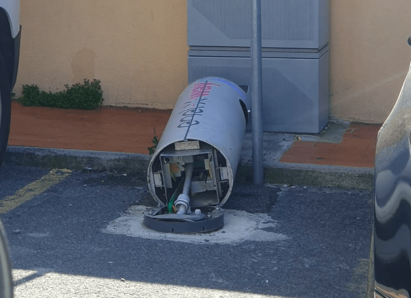 La colonnina pendente