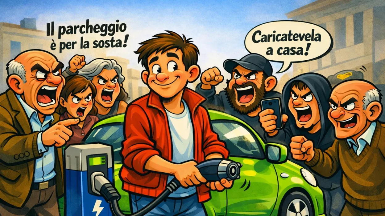 abuso alla colonnina