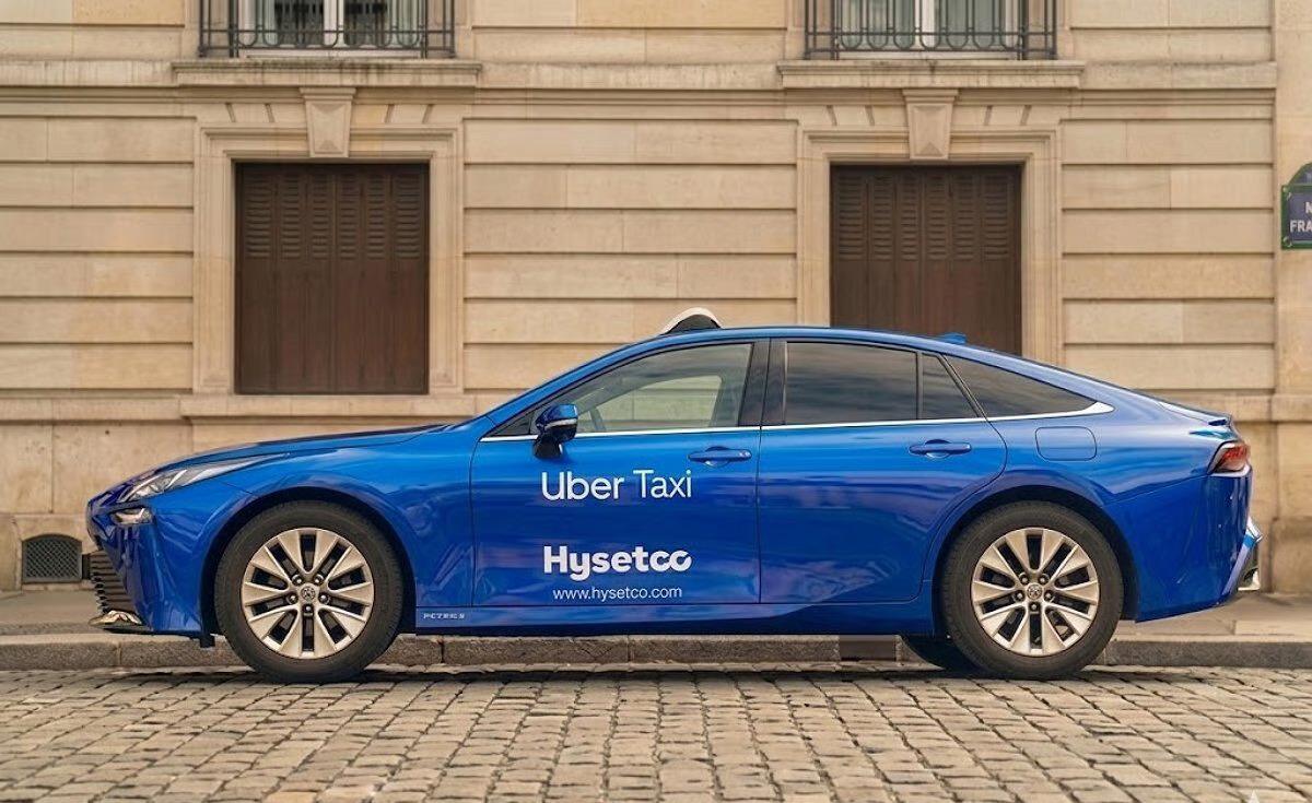 Uber con HysetCo: 2000 taxi a idrogeno a Parigi Uber taxi a idrogeno