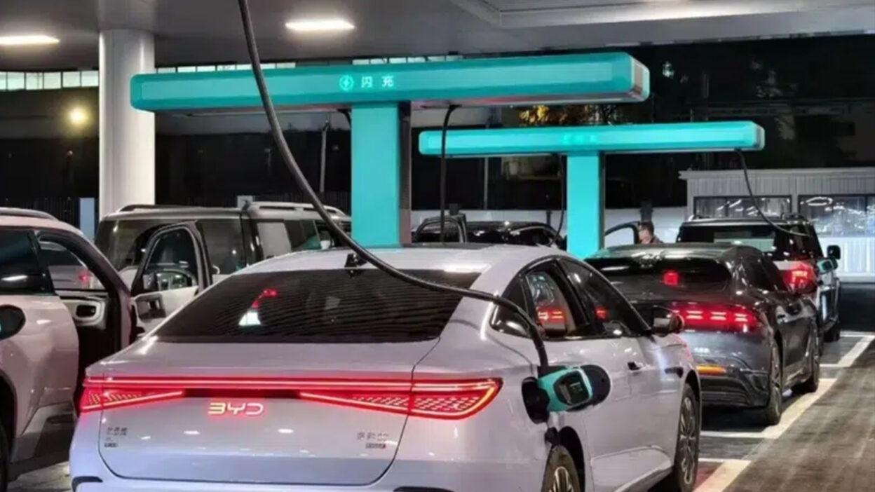 BYD ricarica batterie