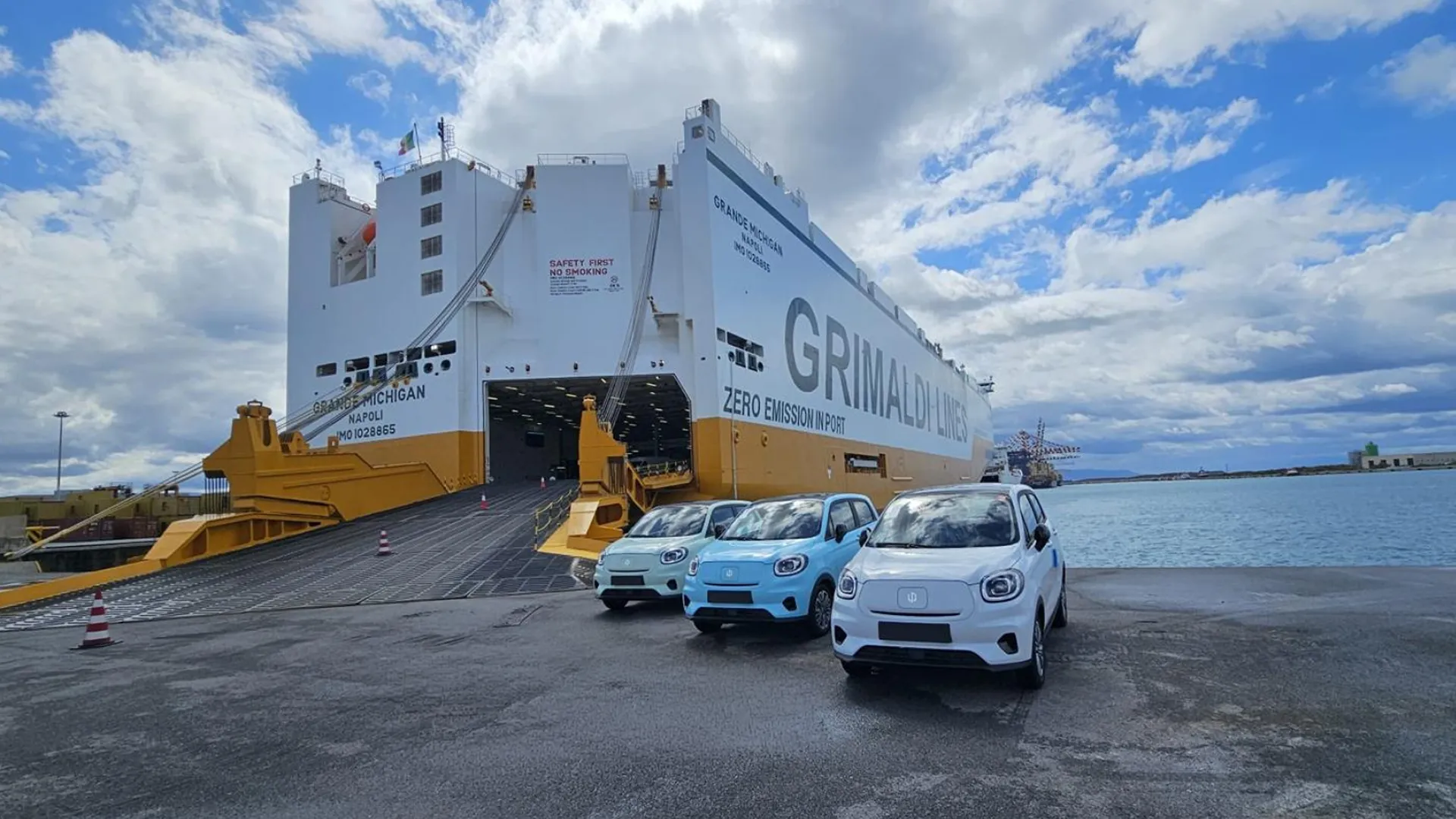 trasporto auto elettriche Leapmotor europa