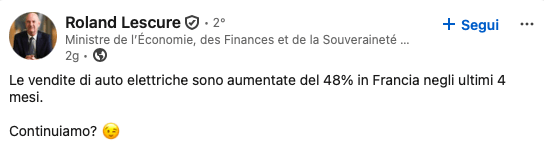 nelle parole dei ministri
