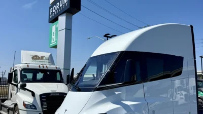 Tesla Semi California