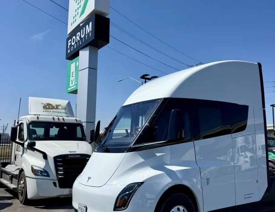 Tesla Semi California