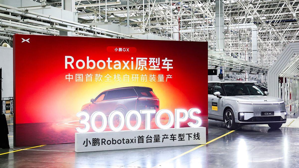 Xpeng robotaxi
