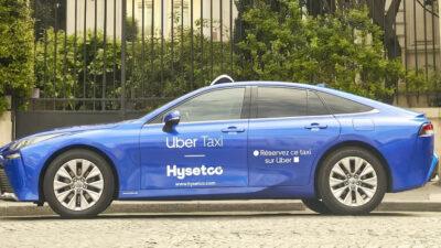 Uber taxi a idrogeno