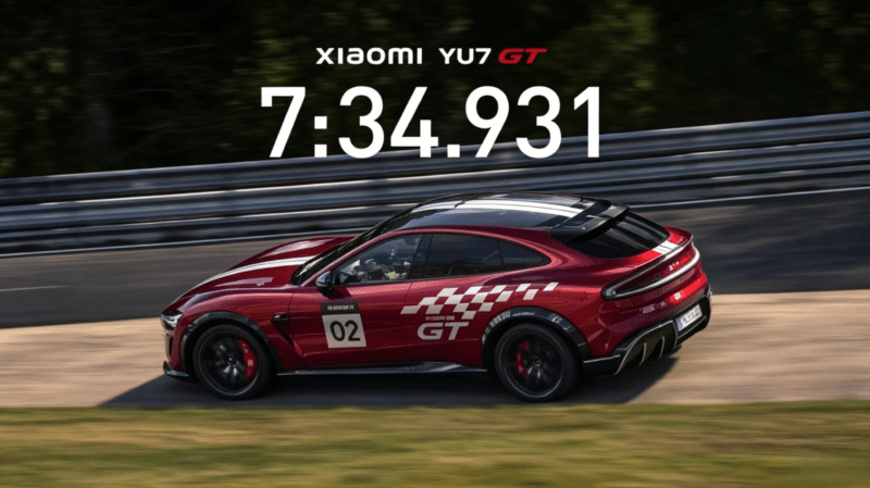 Xiaomi YU7 GT Nürburgring