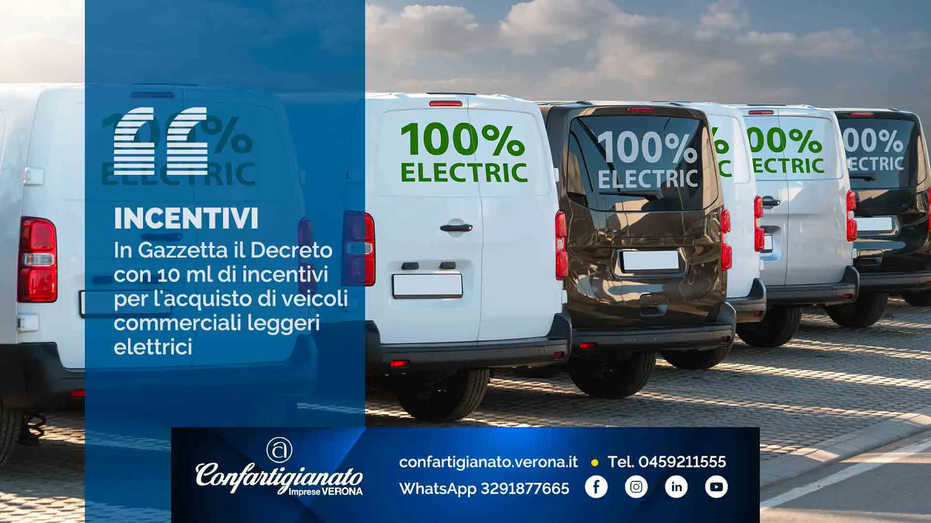 furgoni elettrici bando Nuovi incentivi per le imprese che comprano veicoli green in Veneto