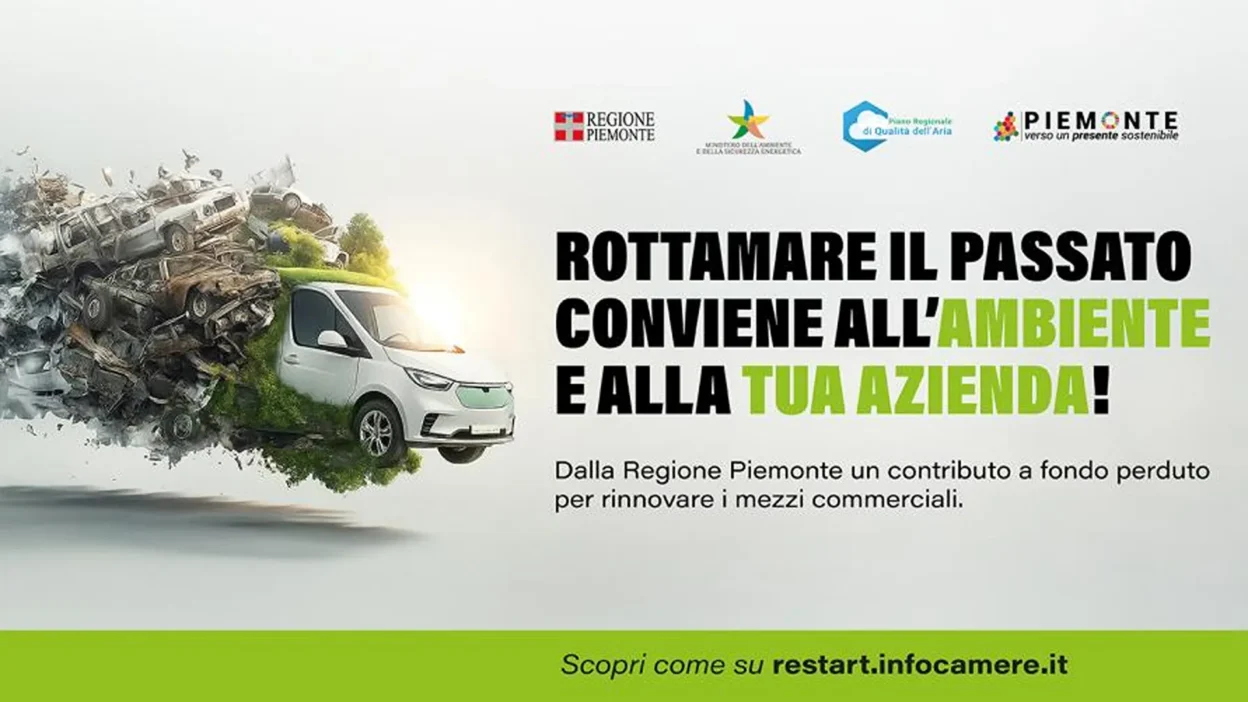 In Piemonte si finanziano i veicoli commerciali green