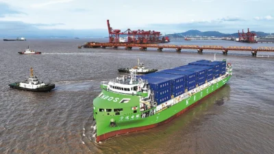 portacontainer elettrica