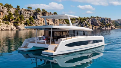Pioneer catamarano solare‑elettrico