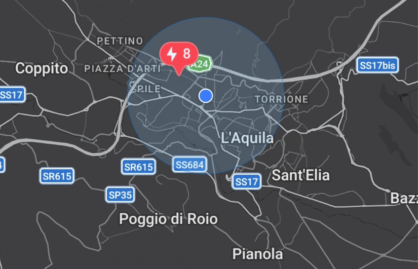 Supercharger attivo a L’Aquila