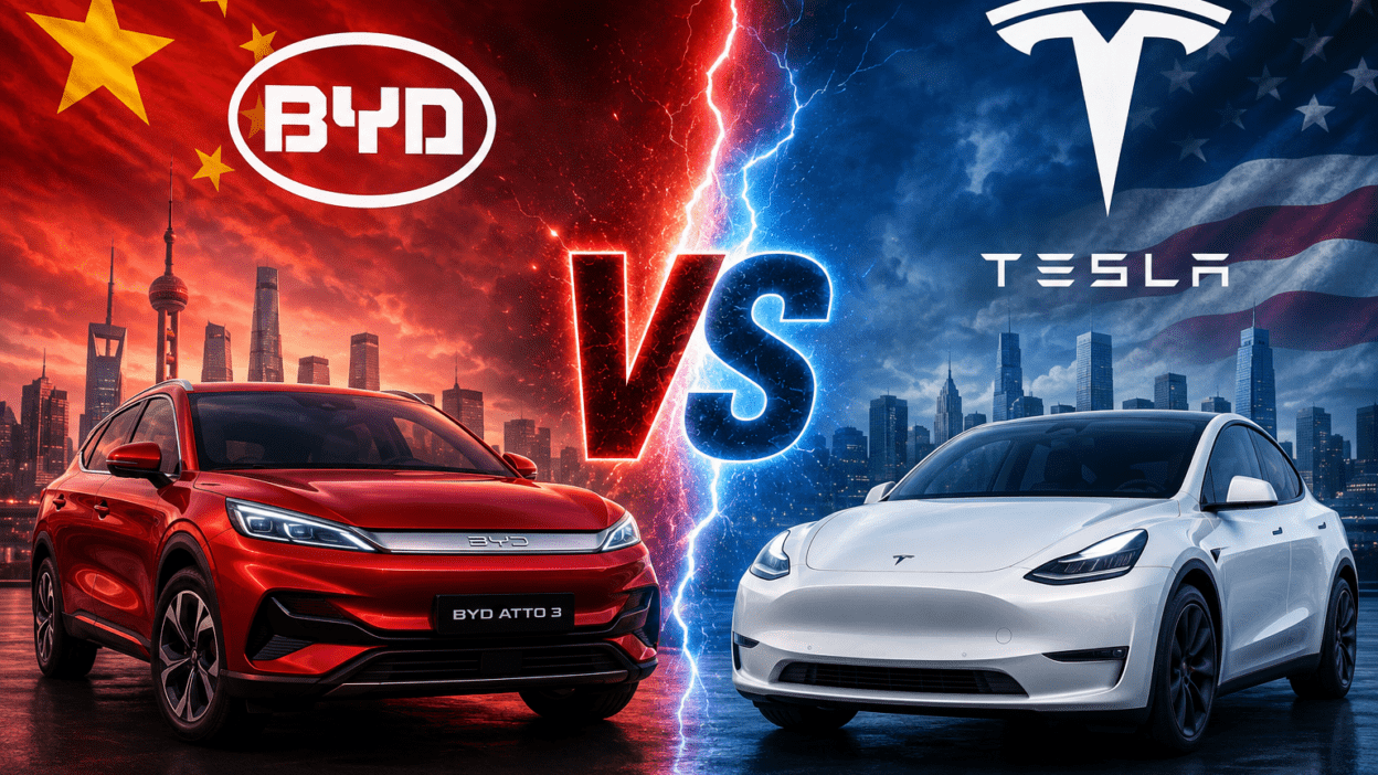 BYD Tesla