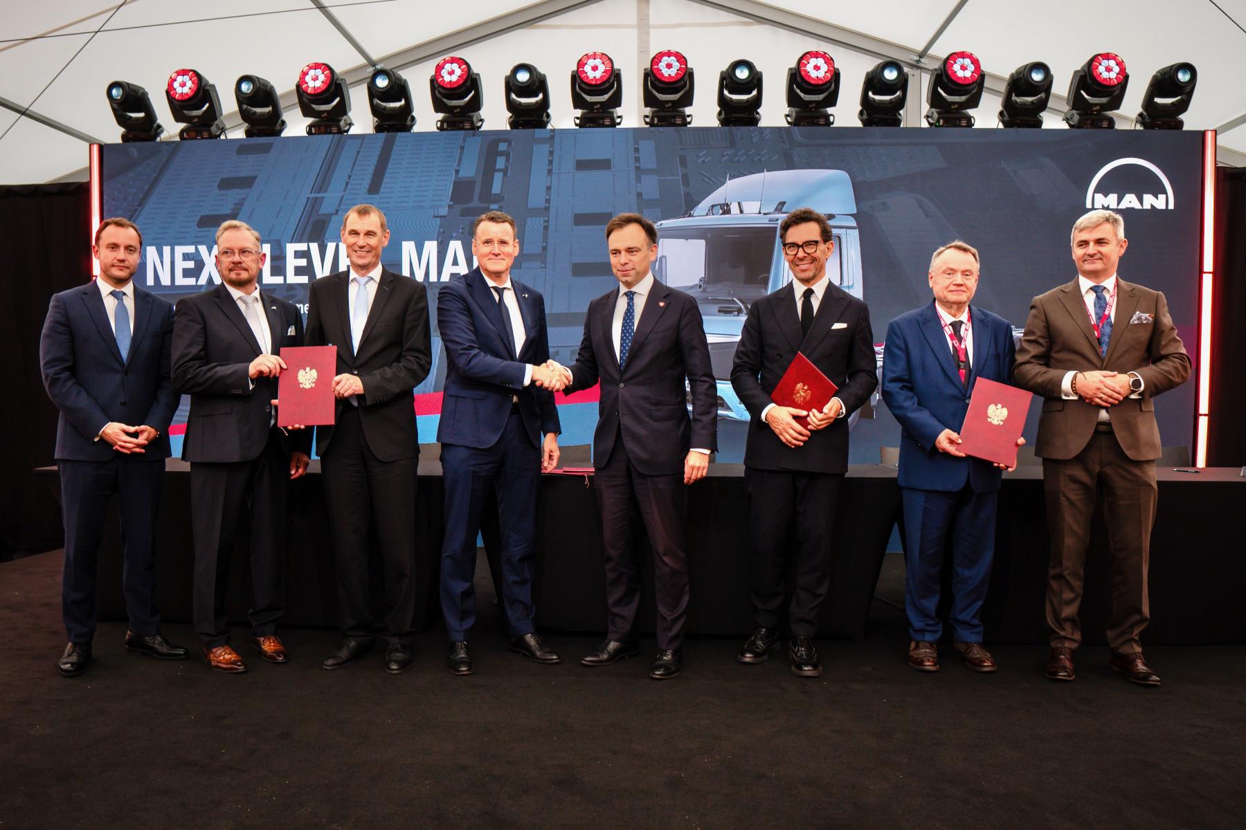 accordo Man con governo polacco camion elettrici MAN