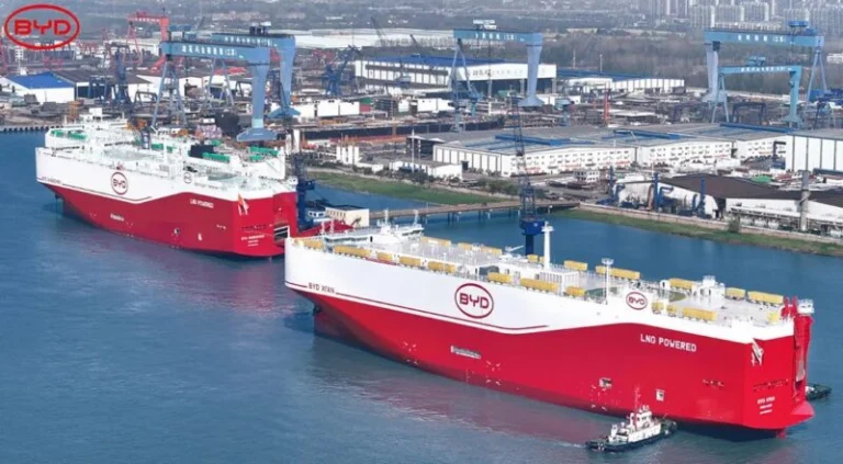Le navi Ro-Ro di BYD per il trasporto delle auto auto Cina navi