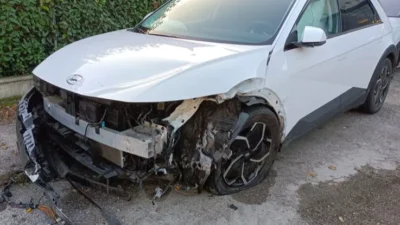 auto elettriche incidentate