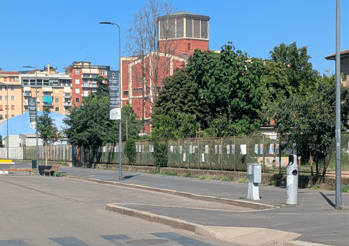 Colonnina presente ma inutilizzabile