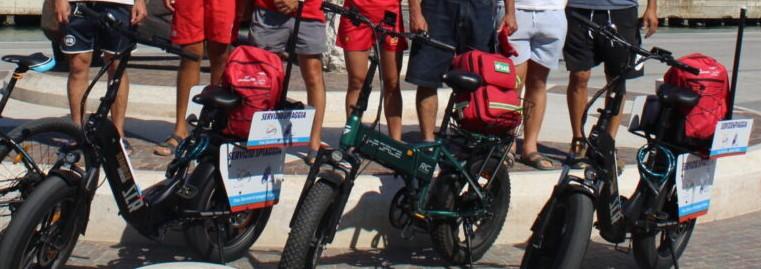 ebike per i bagnini di Rimini bagnoni bici elettrica