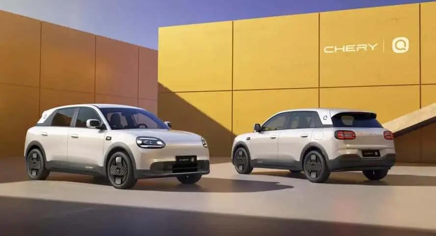 Chery QQ3 EV, auto di punta della gamma elettrica Chery batterie garanzia a vita