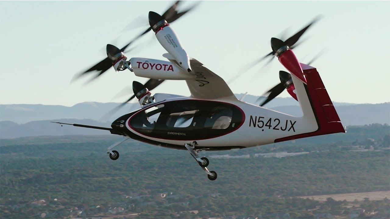 aerotaxi elettrico griffato da Toyota Toyota Joby Aviation