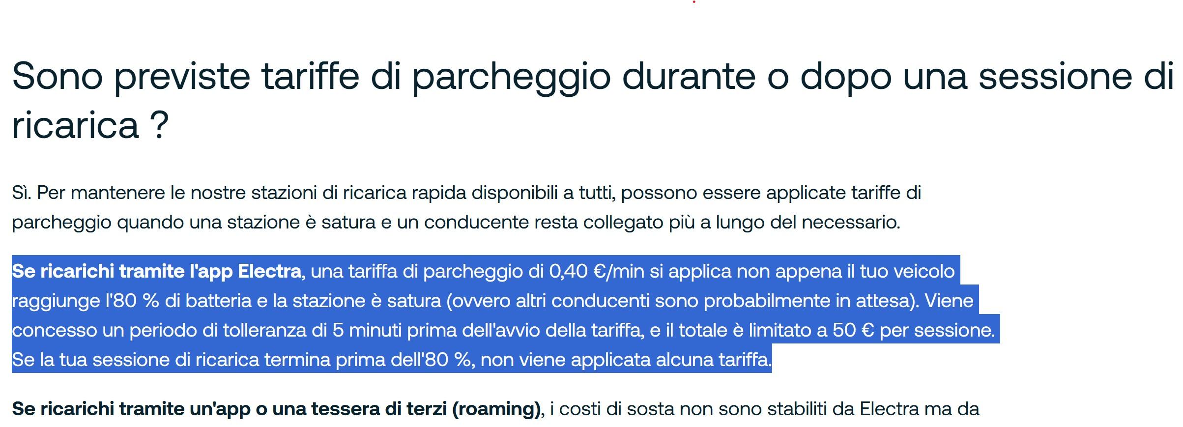 Il testo della comunicazione Electra inviata ai clienti electra